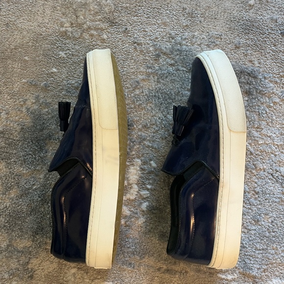 Celine Blue Tassel Slip On Sneakers - size 39.5 / 9.5 - Picture 3 of 6
